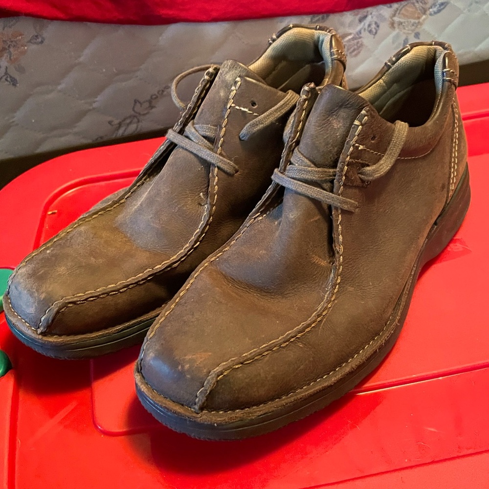 Clarks Mens Hightops Brown